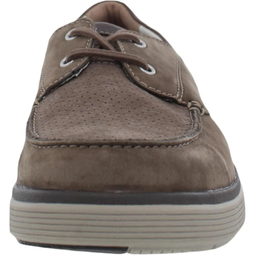 商品Clarks|Clarks Mens Un Abode Leather Moccasin Casual and Fashion Sneakers,价格¥445,第3张图片详细描述