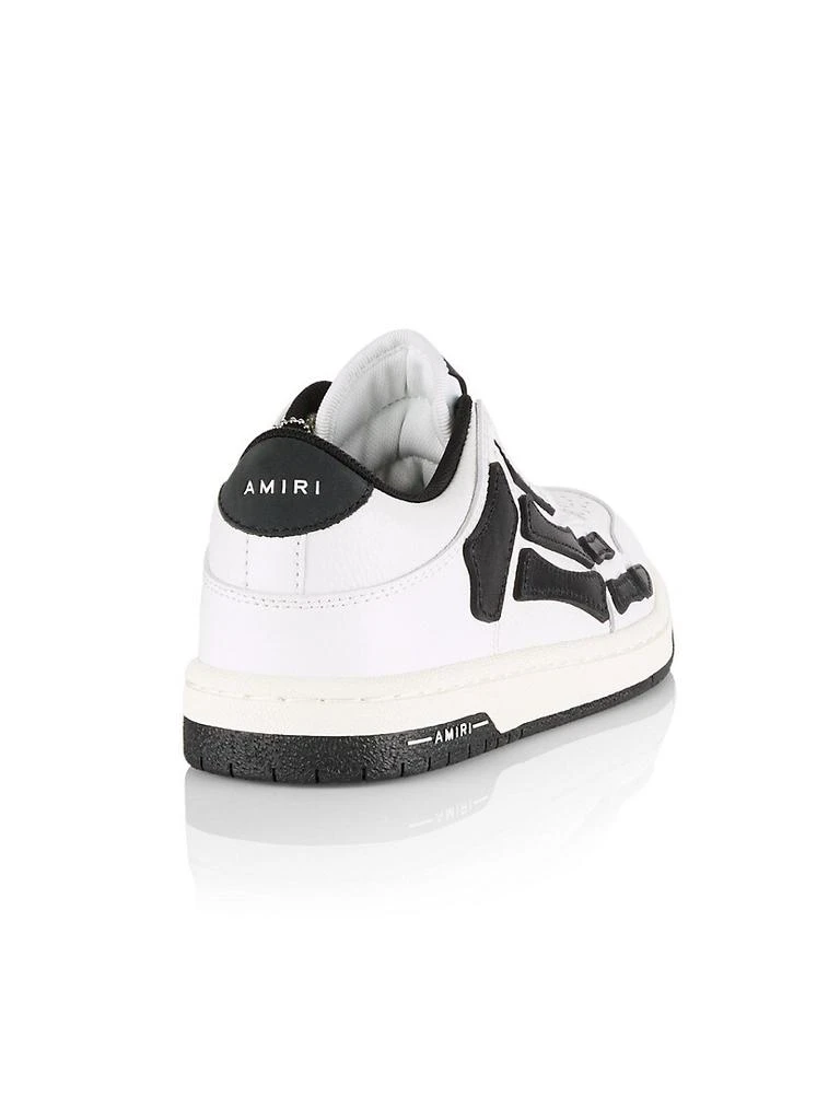 商品AMIRI|Skel Leather Low-Top Sneakers,价格¥4389,第3张图片详细描述