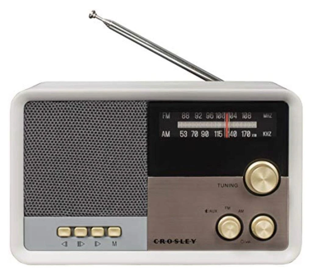 商品Crosley|Tribute Vintage Am/fm Bluetooth Radio,价格¥639,第1张图片