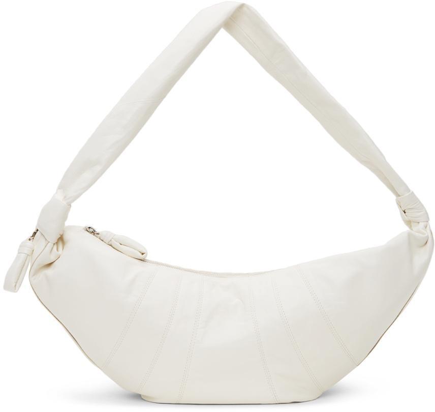 商品Lemaire|White Large Croissant Bag,价格¥10042,第6张图片详细描述