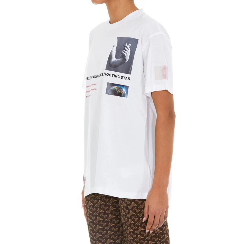 BURBERRY 白色女士T恤 8024656 商品