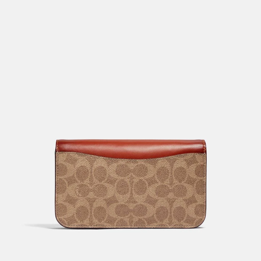 商品Coach|Coach Women's Coated Canvas Signature Hayden Cross Body Bag - Tan Rust,价格¥1949,第5张图片详细描述