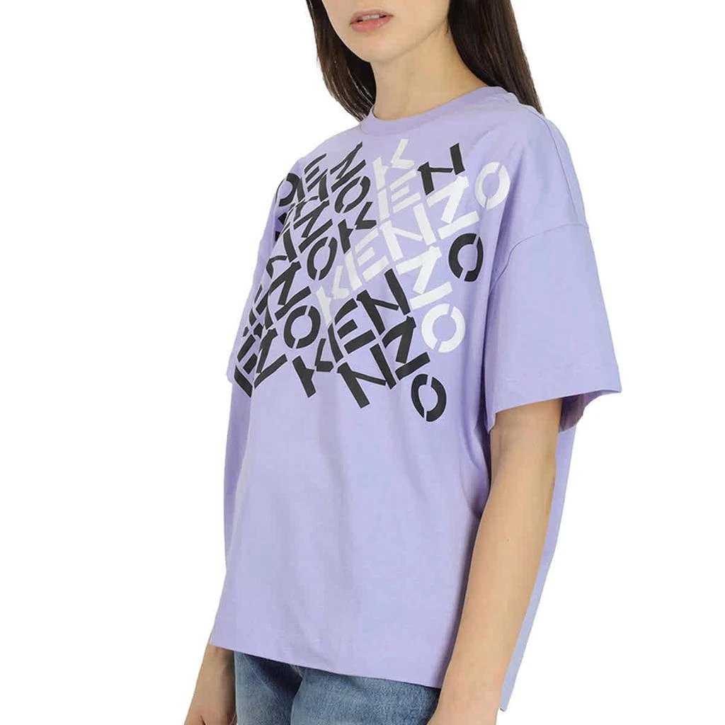 商品Kenzo|Kenzo Ladies Lavender Sport Boxy Logo Tee, Size Medium,价格¥446,第2张图片详细描述