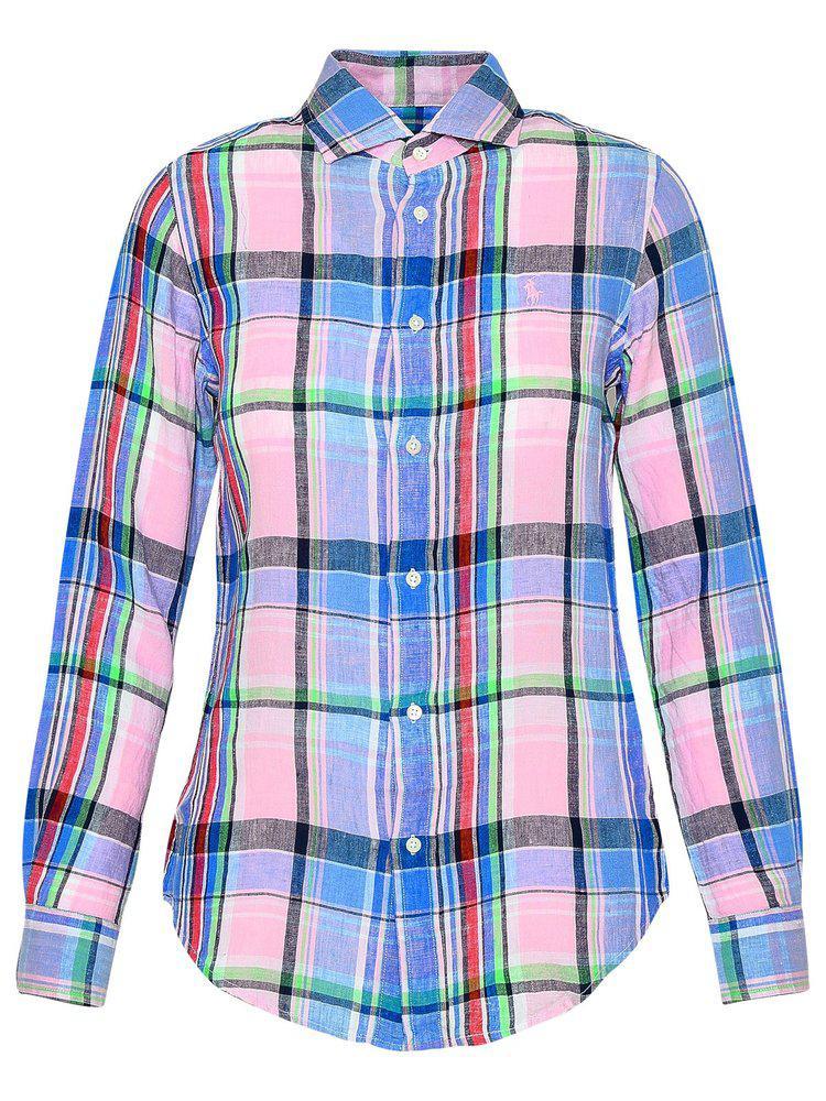 商品Ralph Lauren|Polo Ralph Lauren Checked Long-Sleeved Shirt,价格¥874,第1张图片