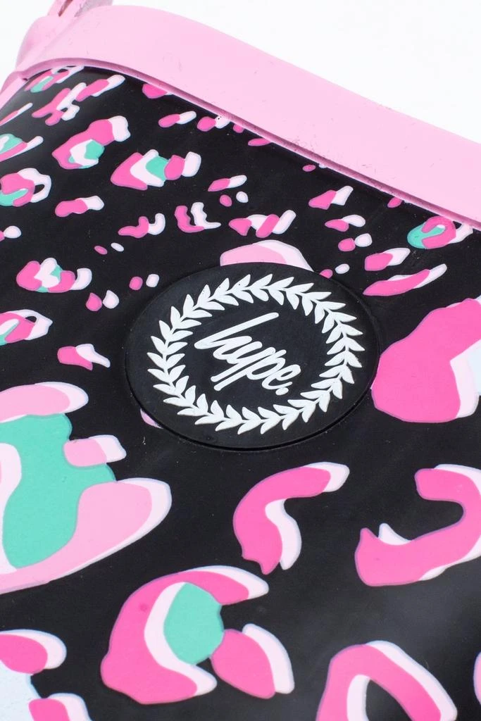 商品HYPE FOOTWEAR|HYPE GIRLS PINK LEOPARD WELLIES,价格¥140,第3张图片详细描述