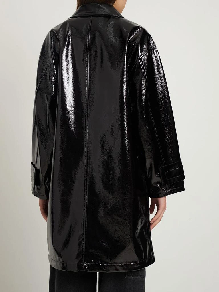 商品STAND STUDIO|Conni Shiny Faux Leather Coat,价格¥1799,第2张图片详细描述