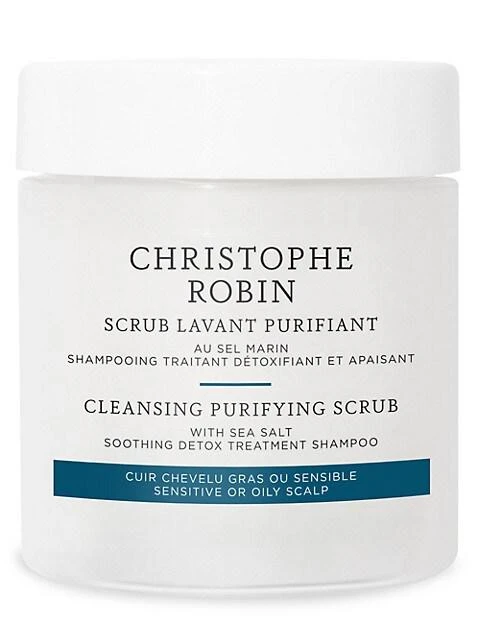 商品Christophe Robin|Cleansing Purifying Scrub with Sea Salt Travel,价格¥144,第1张图片