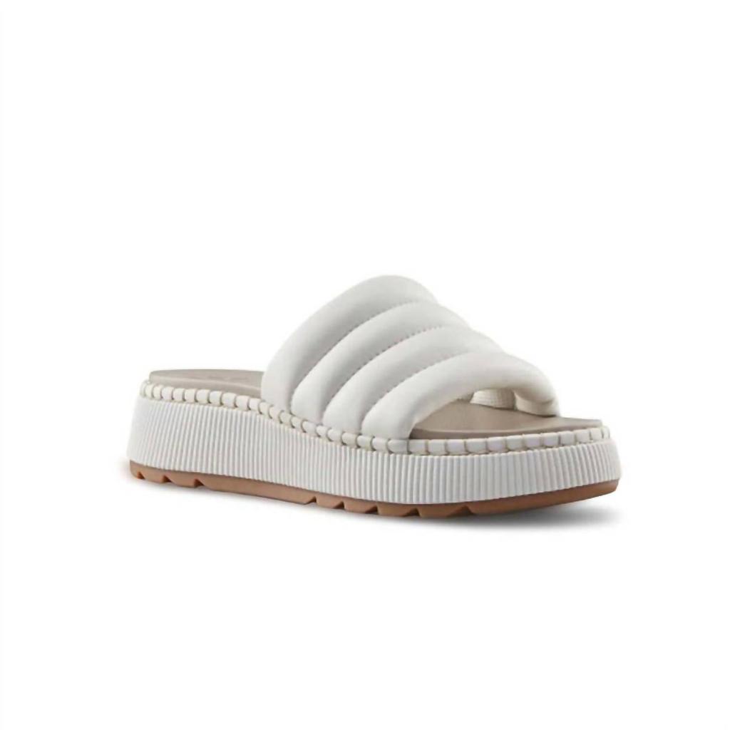 Soprato Damen-Sandalen, wasserabweisend, in Weiß image 2
