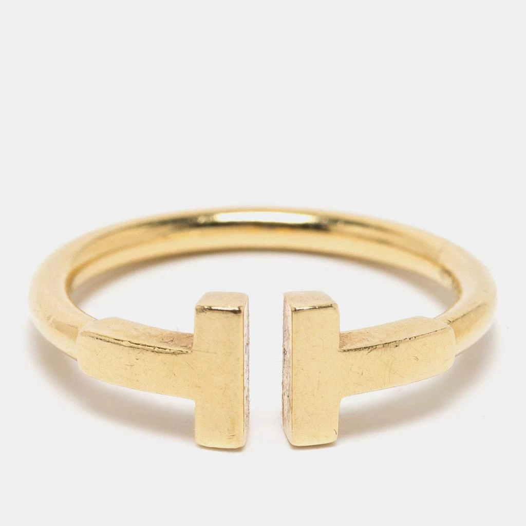 商品[二手商品] Tiffany & Co.|Tiffany & Co. Tiffany T Wire 18k Yellow Gold Ring Size 49,价格¥6566,第2张图片详细描述