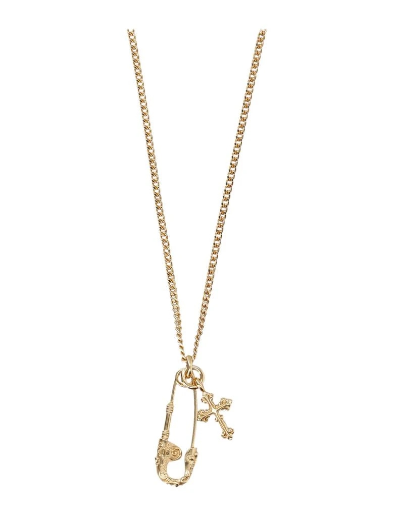 商品Emanuele Bicocchi|Necklace Cross And Pin,价格¥2008,第2张图片详细描述