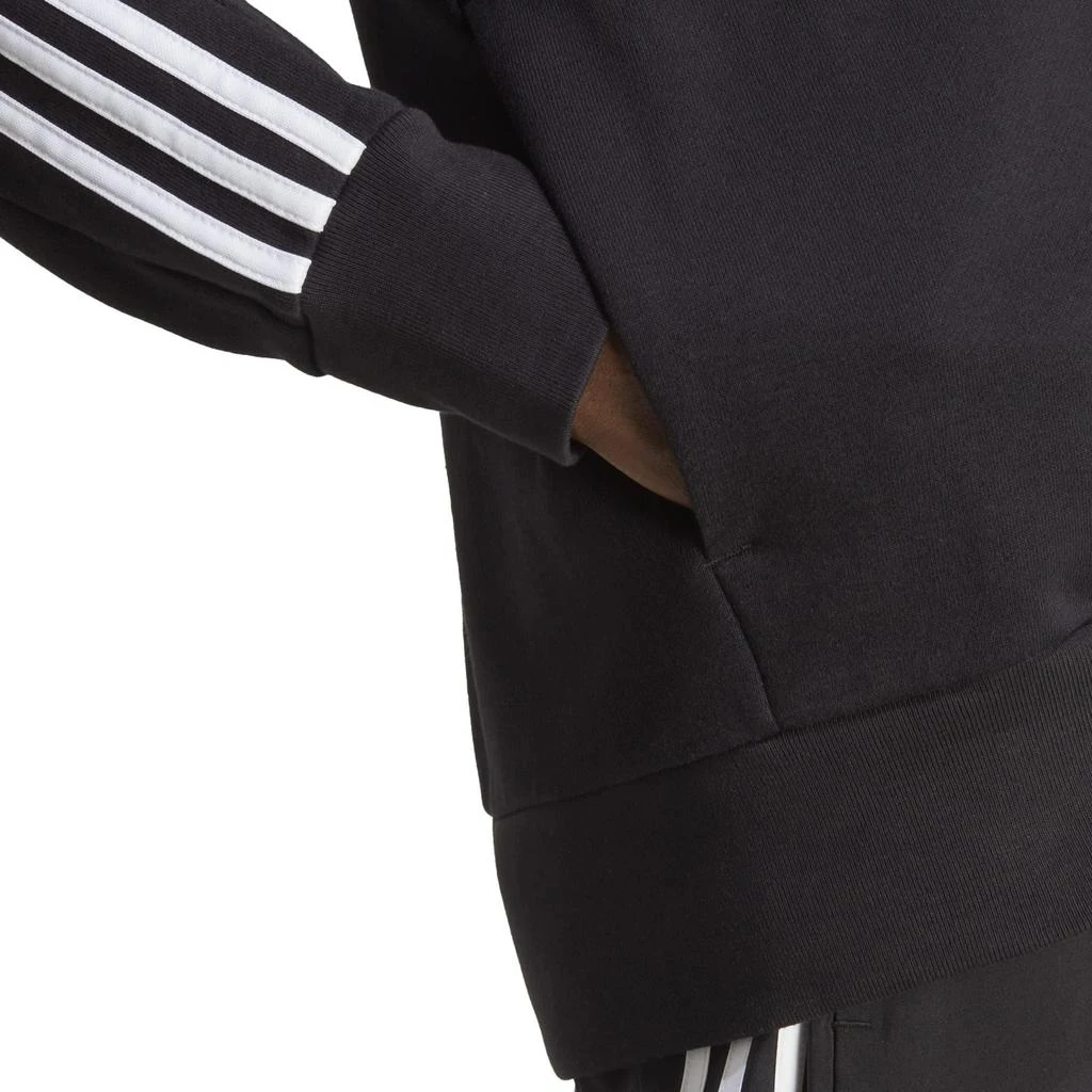 商品Adidas|Essentials French Terry 3-Stripes Full Zip Hoodie,价格¥482,第4张图片详细描述