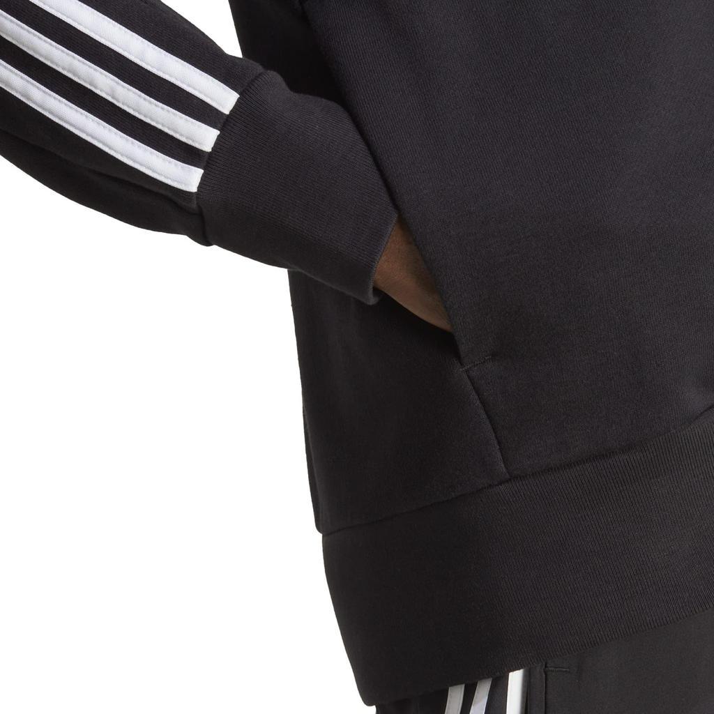 商品Adidas|Essentials French Terry 3-Stripes Full Zip Hoodie,价格¥487,第4张图片详细描述