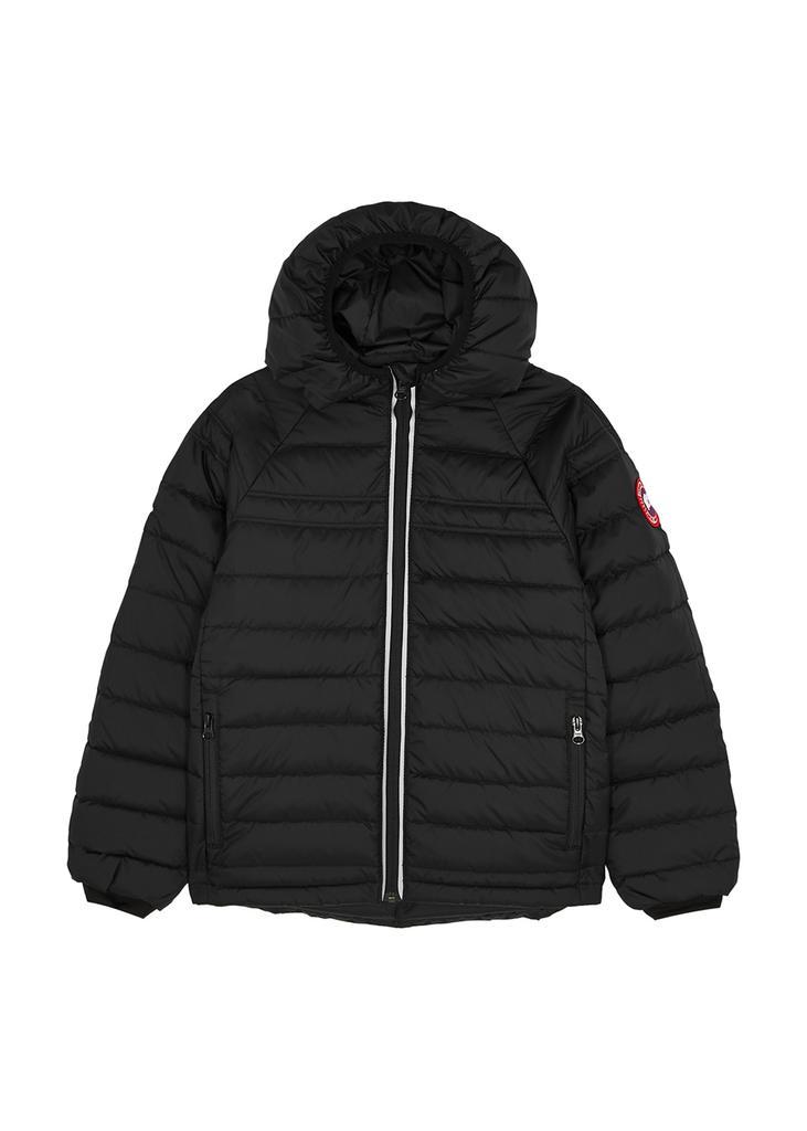 商品Canada Goose|KIDS Sherwood black quilted shell coat (8-14+ years),价格¥3486,第1张图片