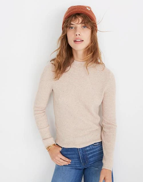 商品Madewell|Mockneck Pullover Sweater,价格¥436,第3张图片详细描述