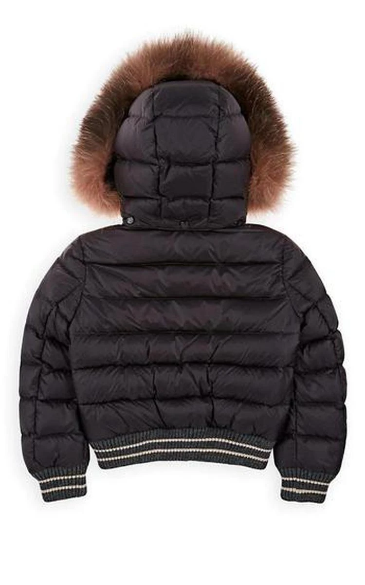 商品Moncler|Kids' Arabel Fur-Trimmed Down Bomber Coat,价格¥4952,第2张图片详细描述