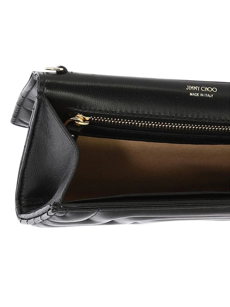 商品Jimmy Choo|Avenue Wallets & Card Holders Black,价格¥4481,第5张图片详细描述