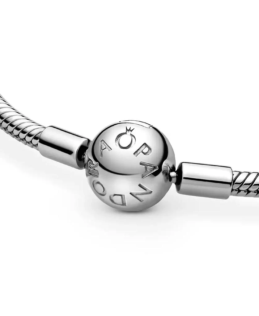 商品PANDORA|Moments Sterling Silver Snake Chain Bracelet,价格¥393,第4张图片详细描述