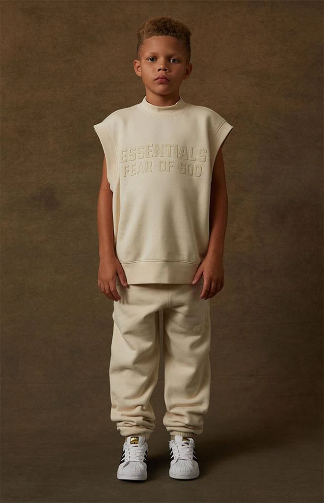 Egg Shell Sleeveless Sweatshirt 商品