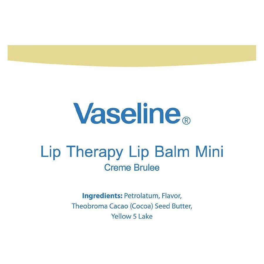 商品Vaseline|Lip Balm Creme Brulee,价格¥19,第4张图片详细描述