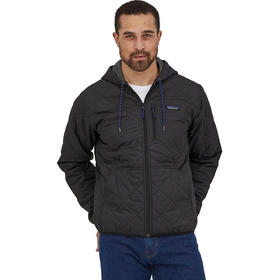 商品Patagonia|Diamond Quilted Bomber Hooded Jacket - Men's,价格¥987,第1张图片