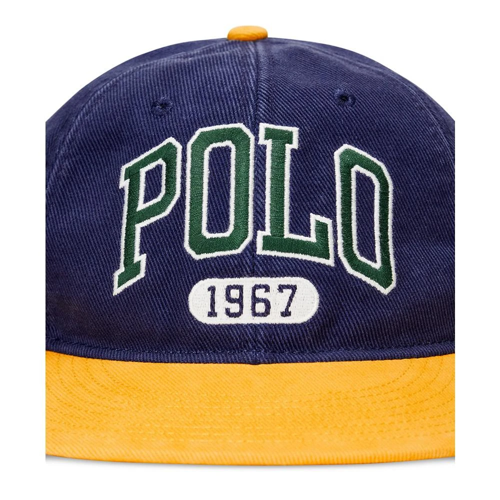 商品Ralph Lauren|Men's Logo Cotton Chino Ball Cap,价格¥307,第3张图片详细描述