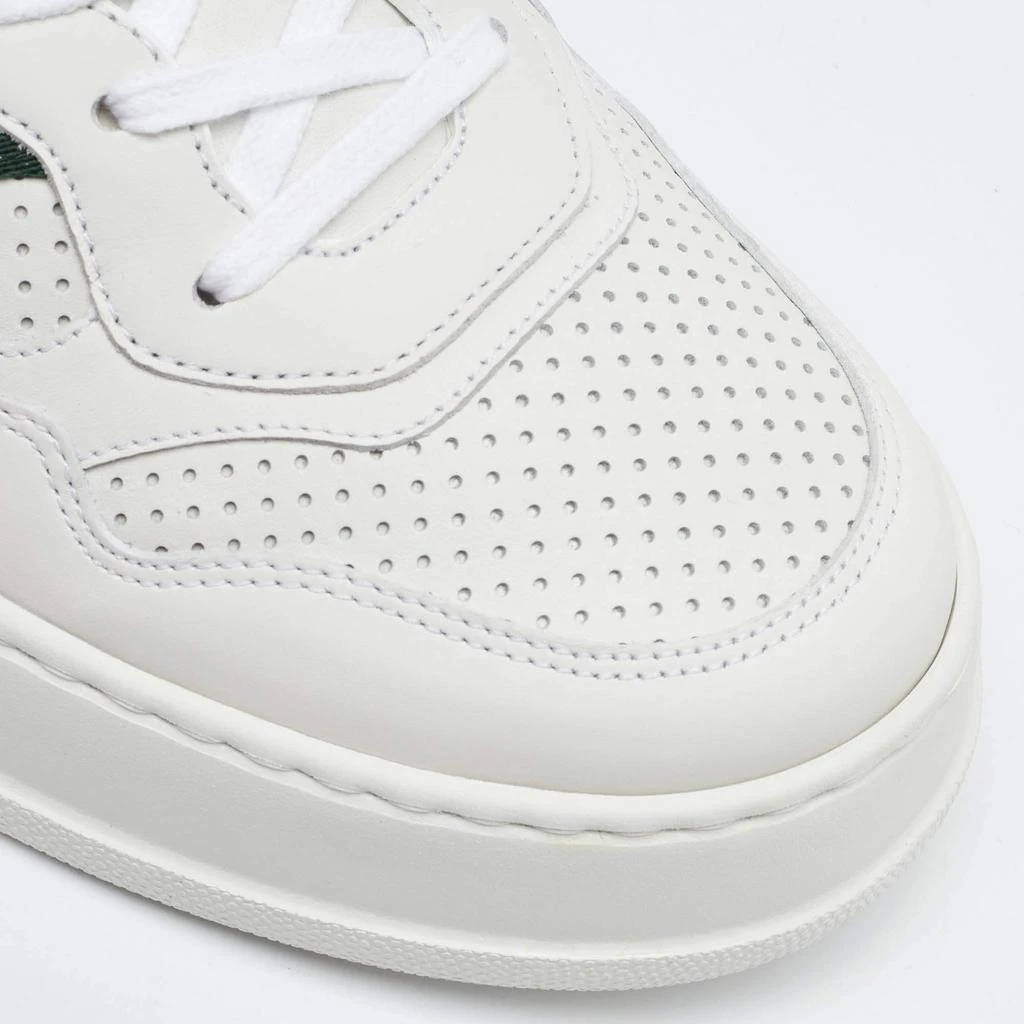 Gucci White Leather Web Trainer Low Top Sneakers Size 45 商品