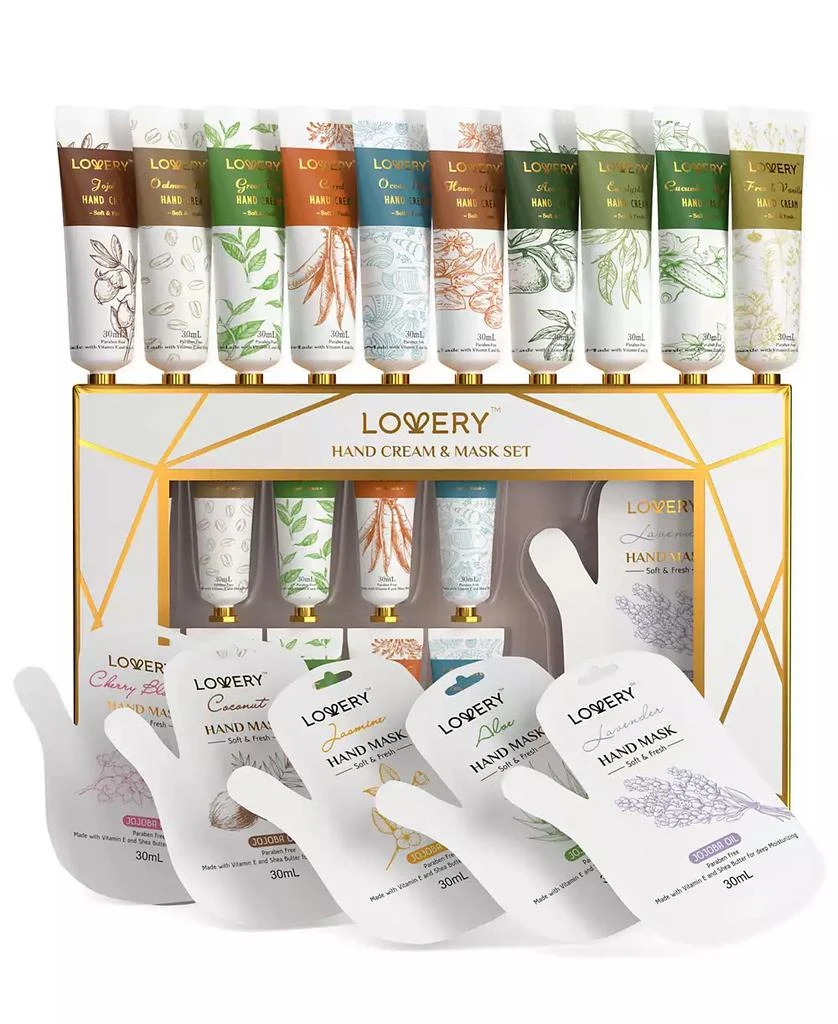 商品Lovery|Moisturizing Hand Cream and Hand Mask Gift Set, 15 Piece,价格¥254,第1张图片