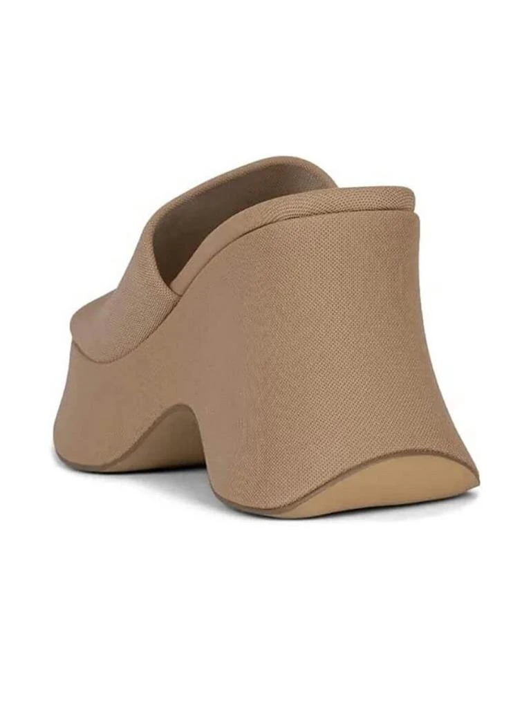 商品Jeffrey Campbell|Women's Mid Wedge Mule In Beige Mesh,价格¥595,第3张图片详细描述