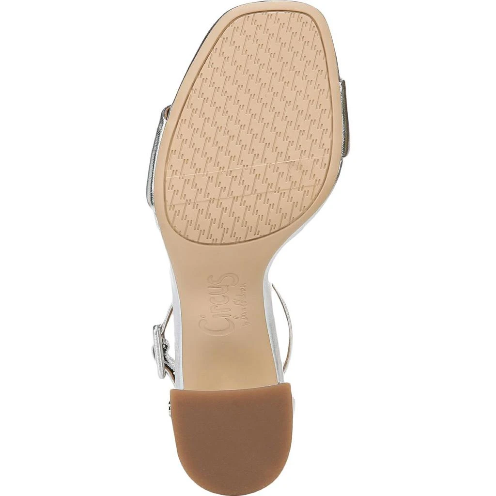 商品Sam Edelman|Circus by Sam Edelman Womens Elizabeth Open Toed Solid Block Heels,价格¥111,第3张图片详细描述