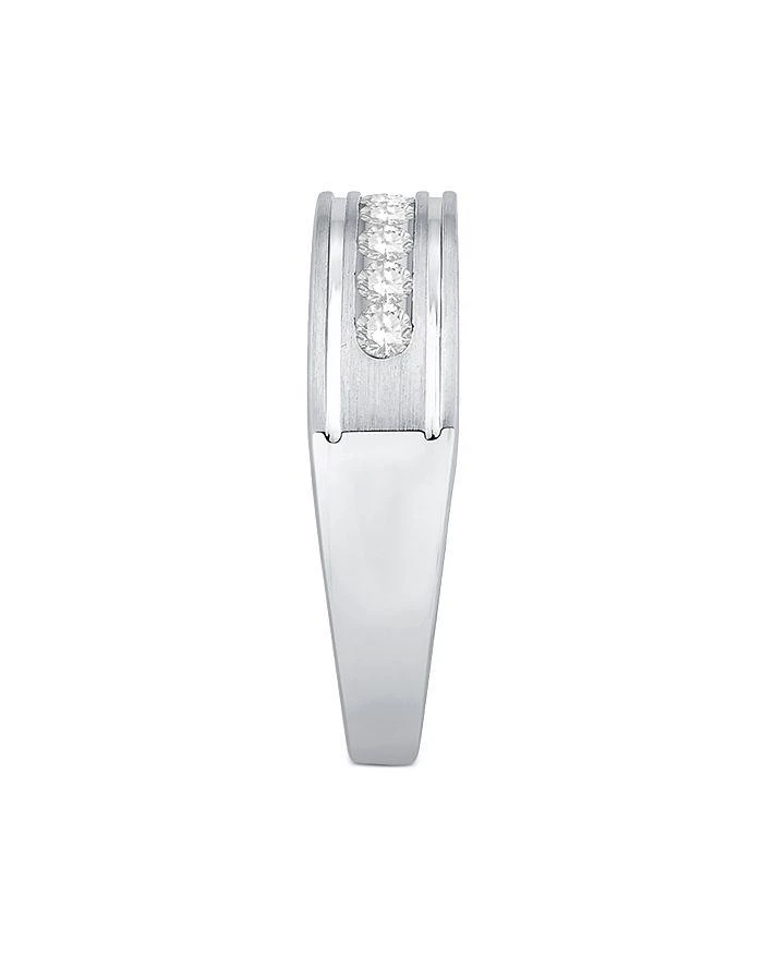 商品Bloomingdale's|Men's Diamond Band in 14K White Gold, 0.60 ct. t.w. - Exclusive,价格¥14873,第3张图片详细描述