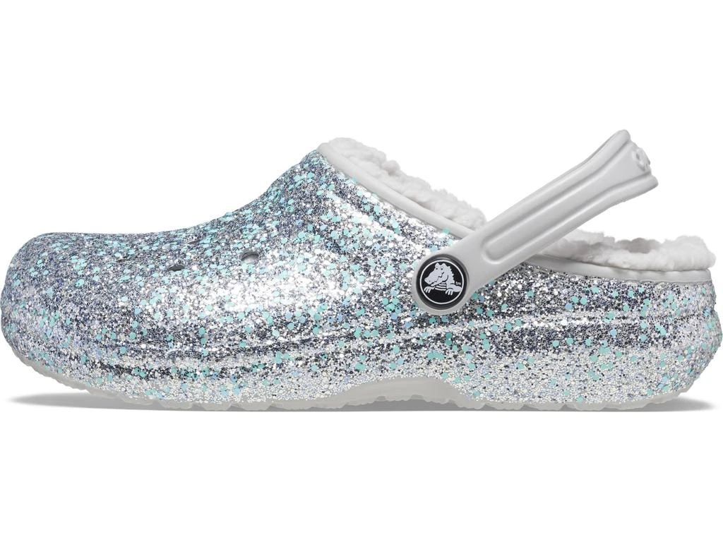 商品Crocs|Classic Lined Glitter Clog (Toddler),价格¥373,第4张图片详细描述