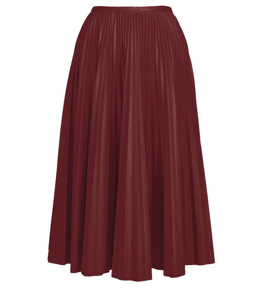 商品Essentiel|ESSENTIEL ANTWERP ADAPT BURGUNDY MIDI SKIRT,价格¥1381,第1张图片