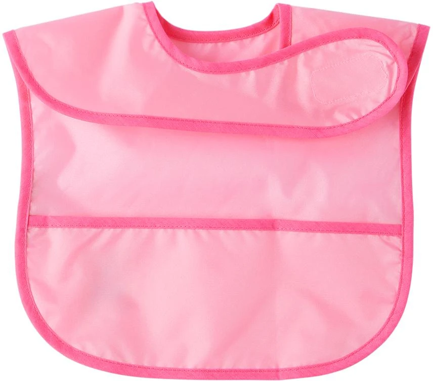 商品Kodomo BEAMS|Baby Pink Patch Bib,价格¥72,第2张图片详细描述