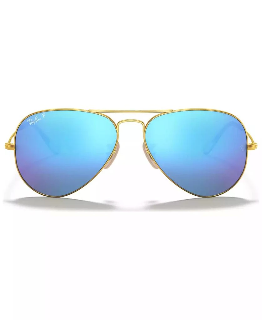 商品Ray-Ban|Polarized Sunglasses, RB3025 AVIATOR MIRROR,价格¥1728,第2张图片详细描述