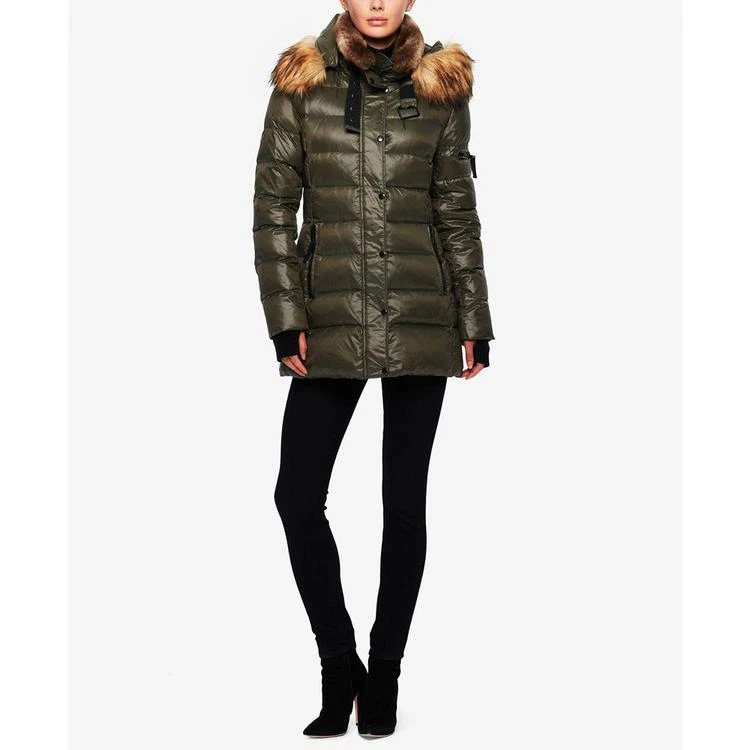 商品S13|Faux-Fur-Collar Down Puffer Coat,价格¥1234,第1张图片