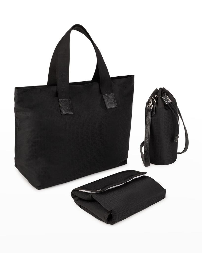商品Givenchy|Oversized Zip-UP Diaper Tote Bag w/ Changing Pad & Bottle Carrier,价格¥14551,第1张图片