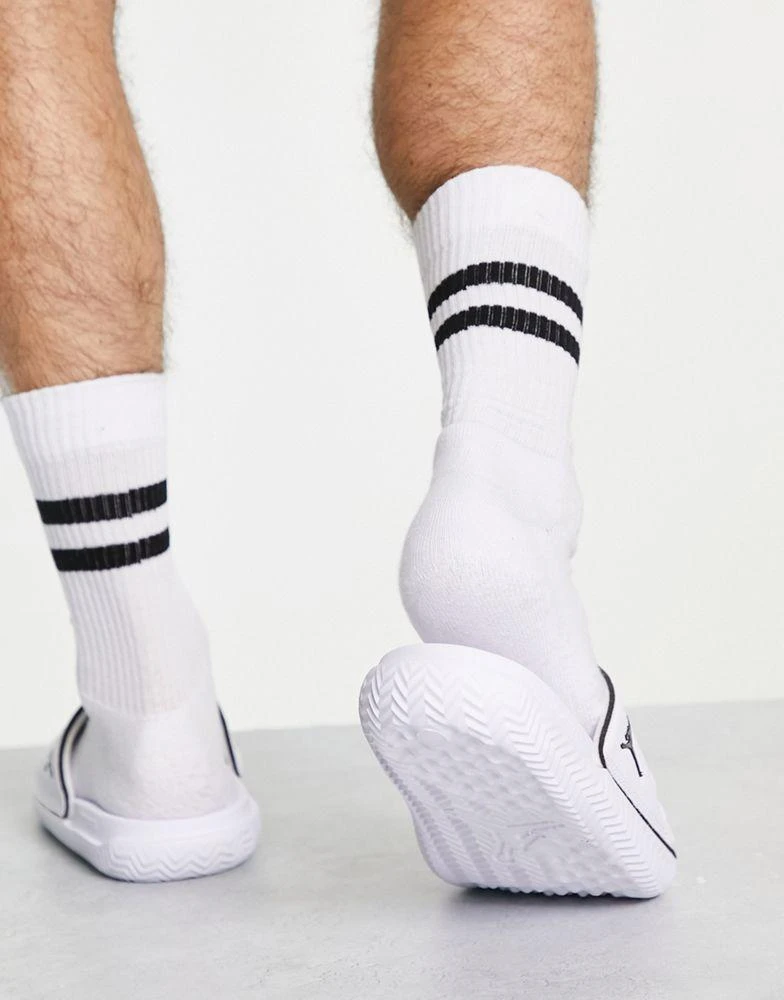 商品Jordan|Jordan PLAY SLIDE in white,价格¥367,第4张图片详细描述