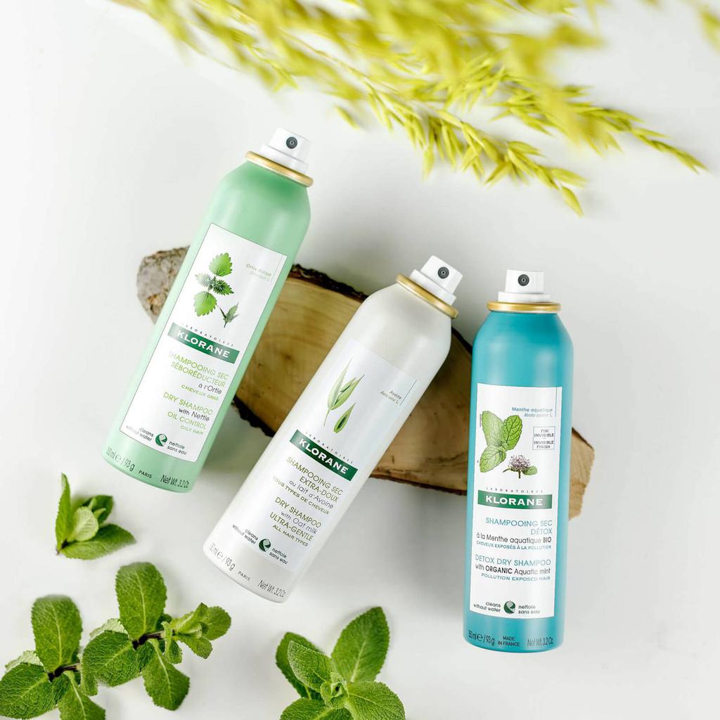 Klorane Detox Shampoo with Aquatic Mint - Anti-Pollution 3.2 oz.商品第5张图片规格展示