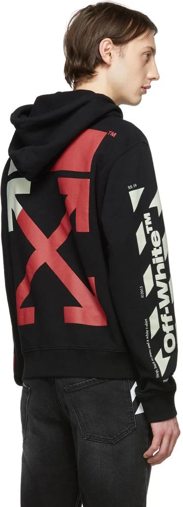 商品Off-White|Black & Red Diag Logo Hoodie,价格¥2733,第3张图片详细描述