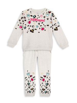 商品Andy & Evan|Little Girl's 2-Piece Paw Patrol Sweatshirt & Joggers Set,价格¥274,第1张图片