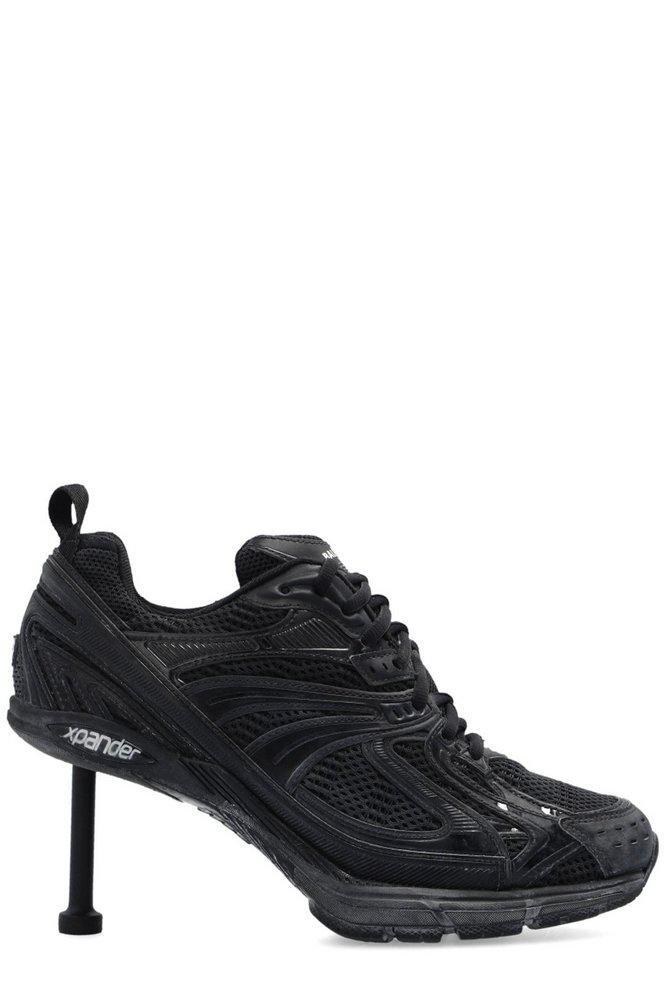 商品Balenciaga|Balenciaga X Pander Heeled Lace-Up Sneaker Pumps,价格¥4709,第1张图片