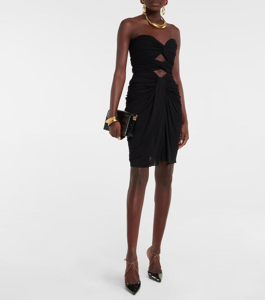 商品Yves Saint Laurent|Claw缀饰漆皮高跟鞋,价格¥13882,第4张图片详细描述
