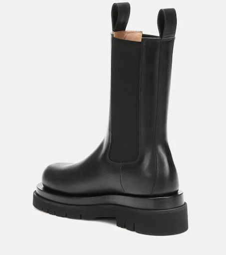 商品Bottega Veneta|Lug leather ankle boots,价格¥11693,第2张图片详细描述