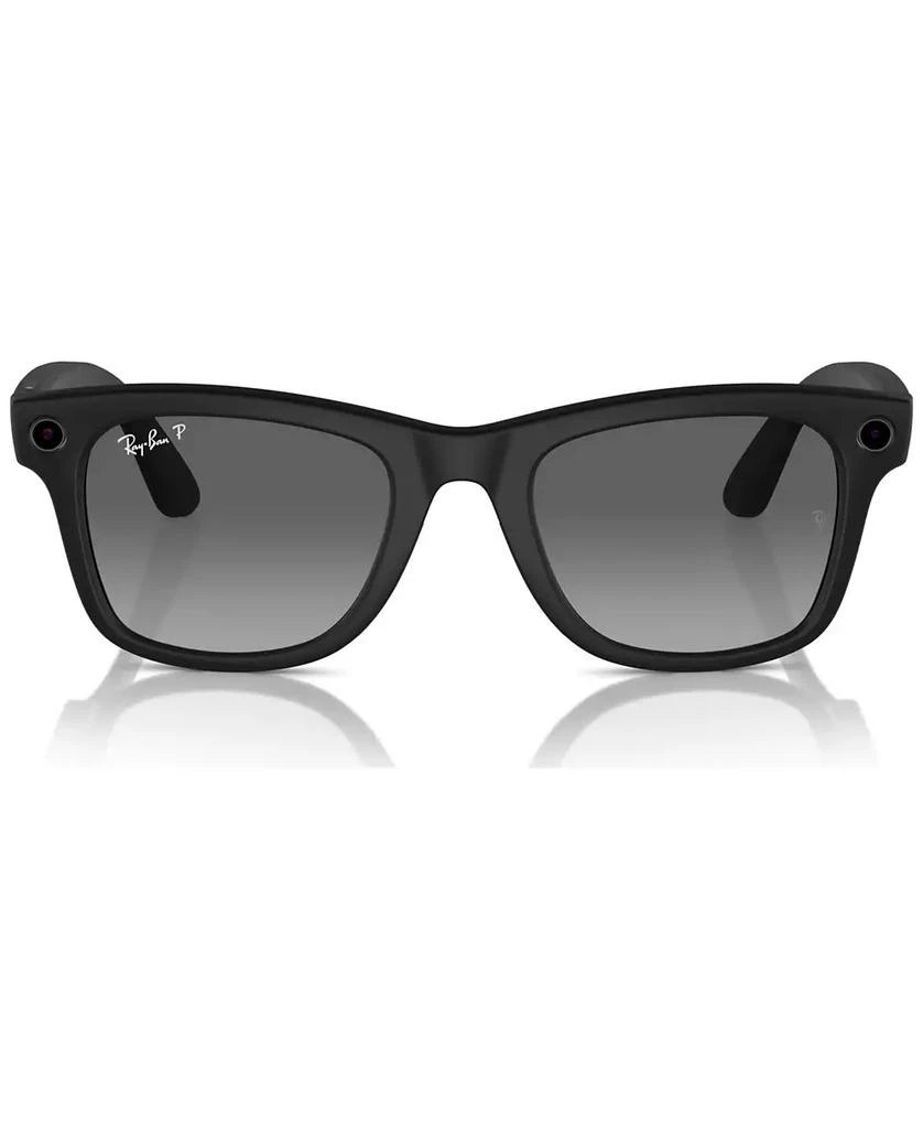 商品Ray-Ban|雷朋Meta 联名款Wayfarer 智能太阳镜 男女同款 RW4006,价格¥2426,第3张图片详细描述