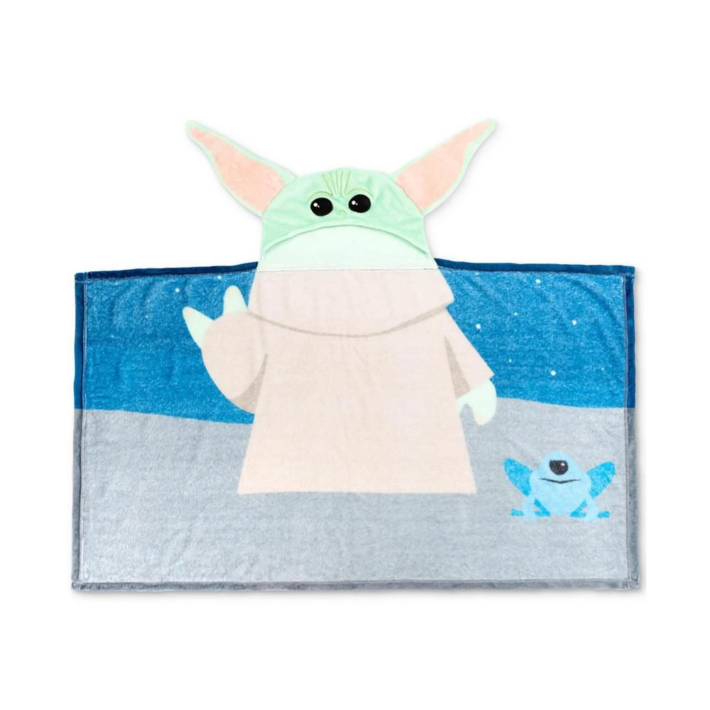 商品Disney|CLOSEOUT! Baby Yoda Hooded Throw,价格¥92,第1张图片