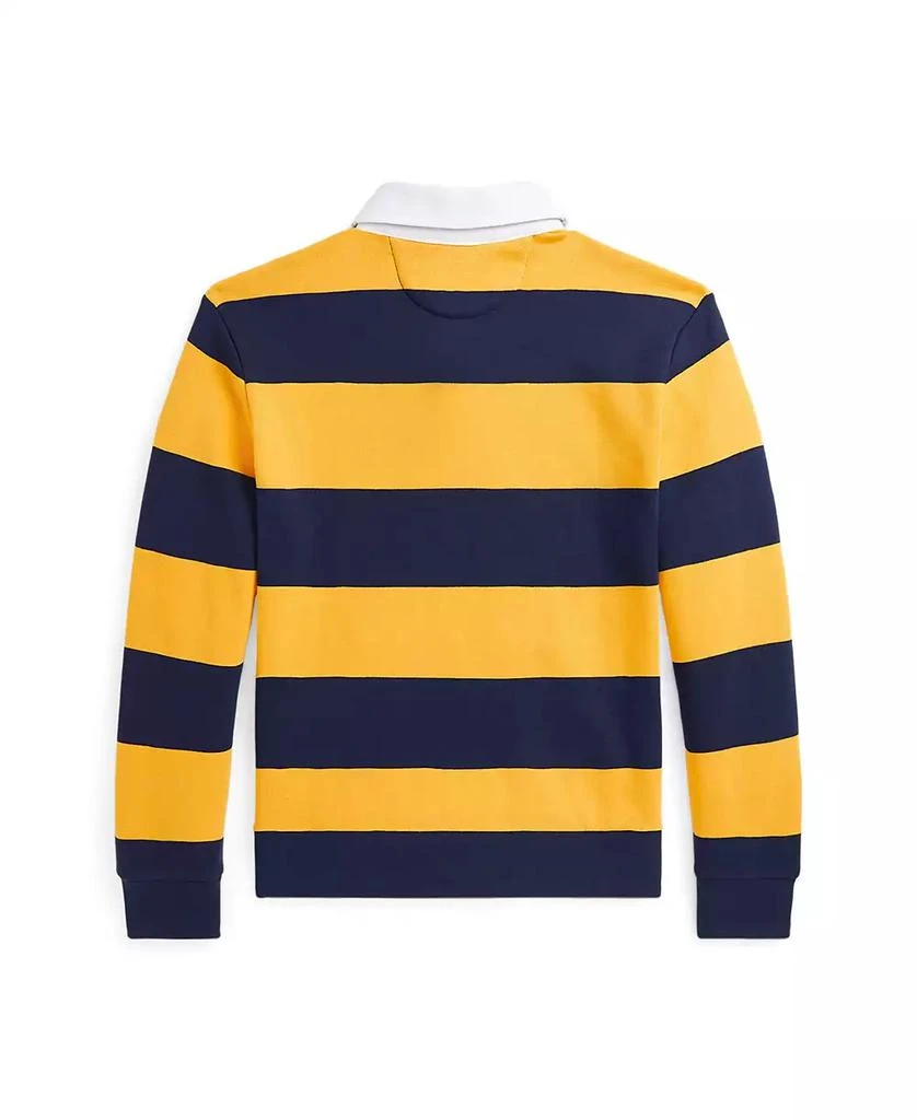 商品Ralph Lauren|Big BoysStriped Fleece Rugby Sweatshirt,价格¥330,第3张图片详细描述