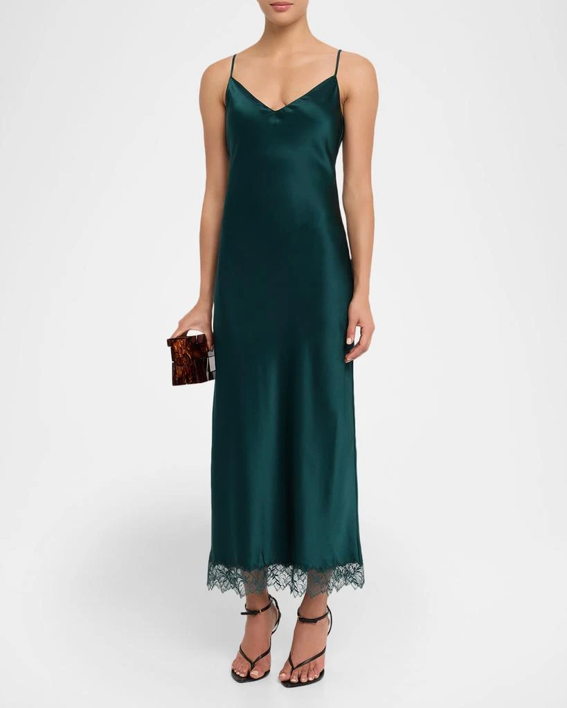 商品Sablyn|Taylor Bias-Cut Silk Slip Dress,价格¥5165,第4张图片详细描述