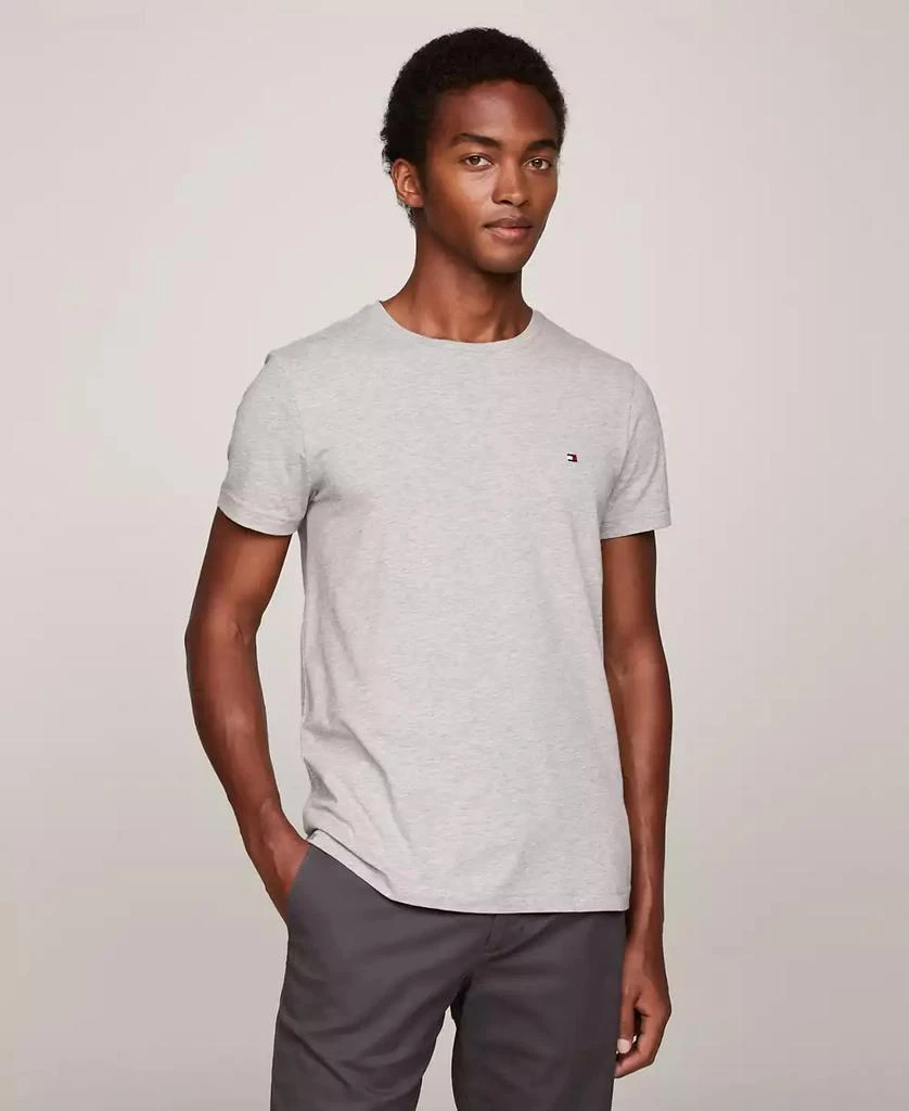 商品Tommy Hilfiger|Men's Stretch Cotton Slim-Fit T-Shirt,价格¥136,第1张图片