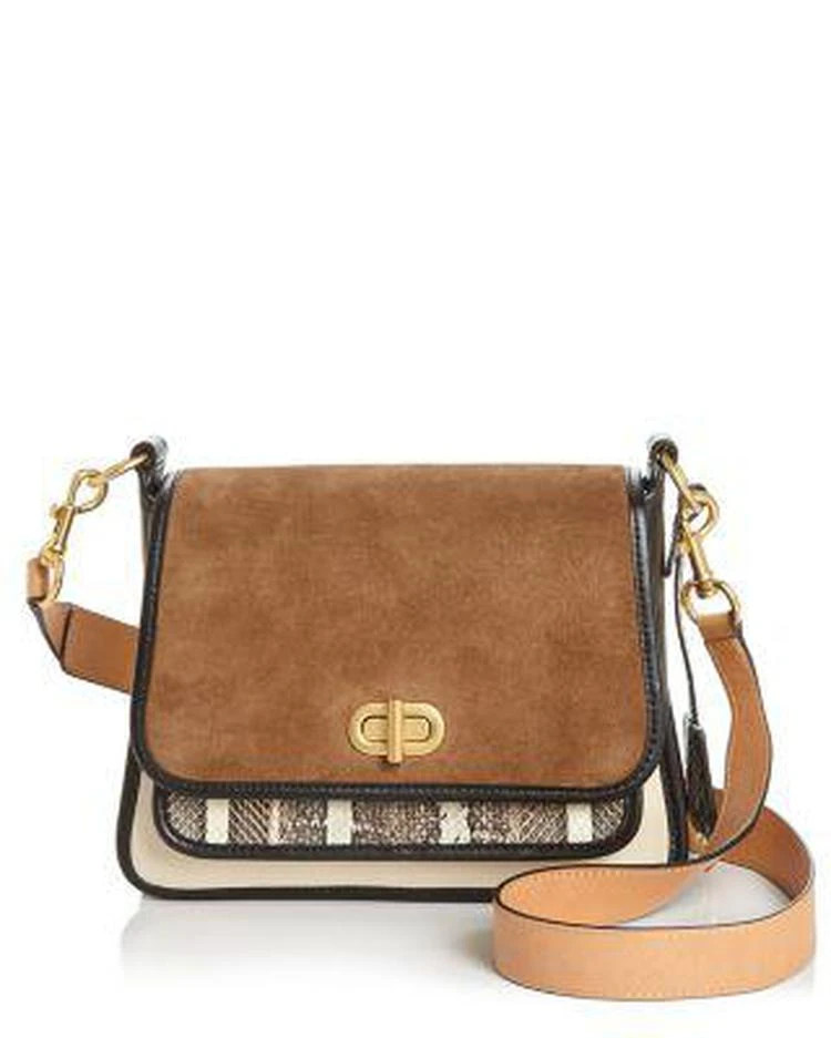 商品Tory Burch|Bennett Leather & Suede Crossbody,价格¥2371,第1张图片