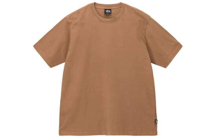 商品[国内直发] STUSSY|FW22 纯色圆领短袖美式复古T恤 男款,价格¥582,第6张图片详细描述